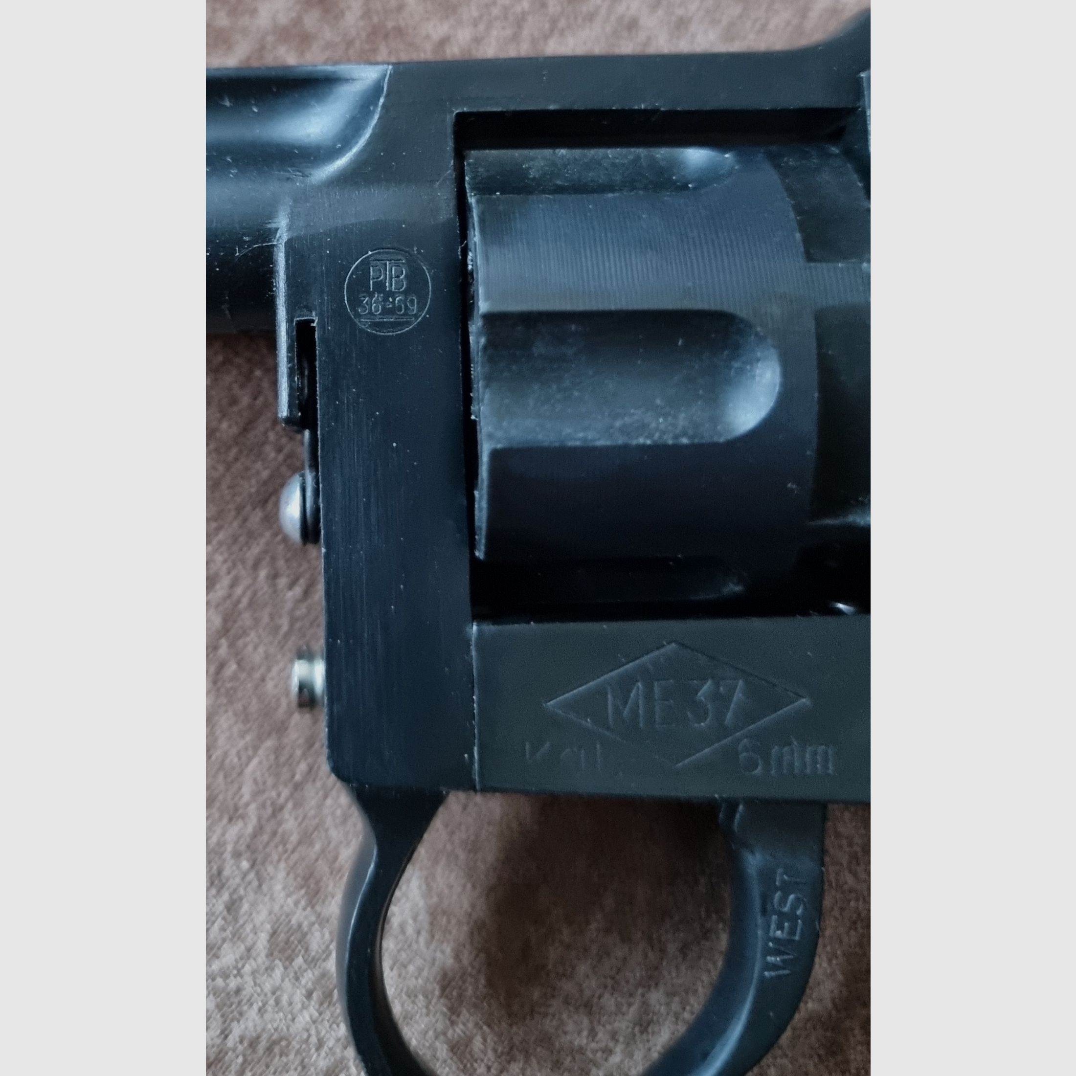 ME 37, blued from 1969, complete with accessories