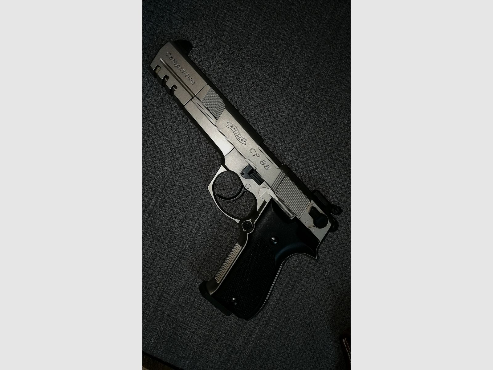 Walther Luftpistole CP 88 silber