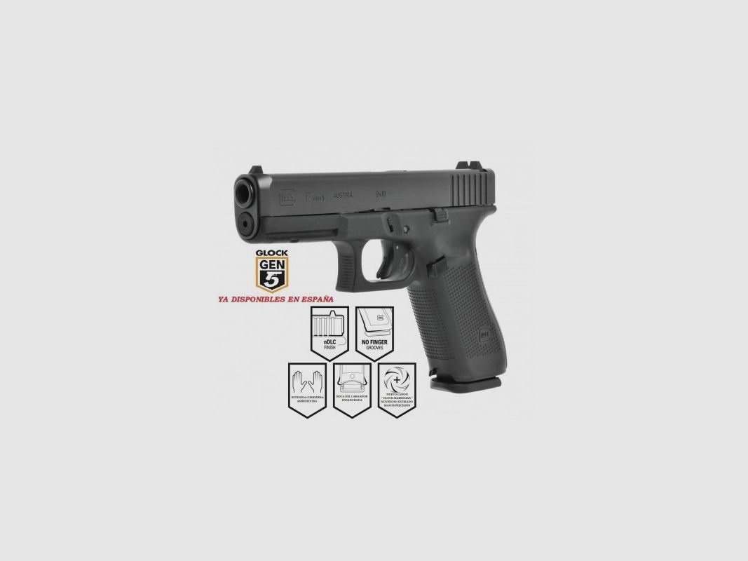Pistola GLOCK 17 - 5ª GENERAZIONE, immagine 2 di 3