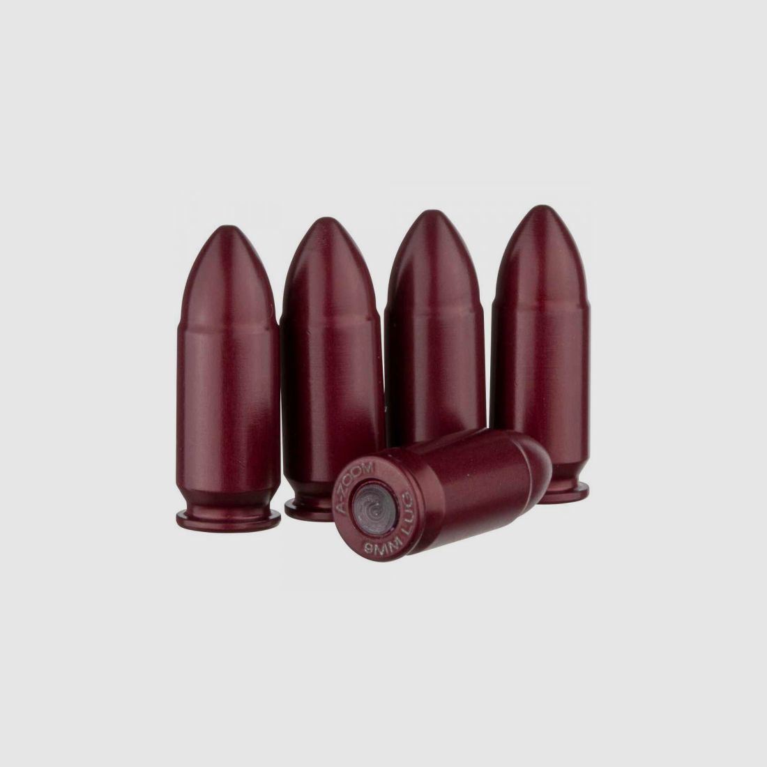 A-ZOOM CARTUCCIA PUFFER 9MM LUGER - ALLUMINIO ROSSO