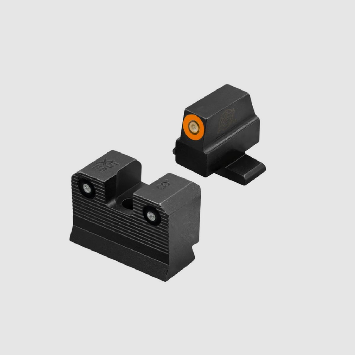 N-Visier R3D 2.0 Sup green Dot Orange SIG/SPI/FN