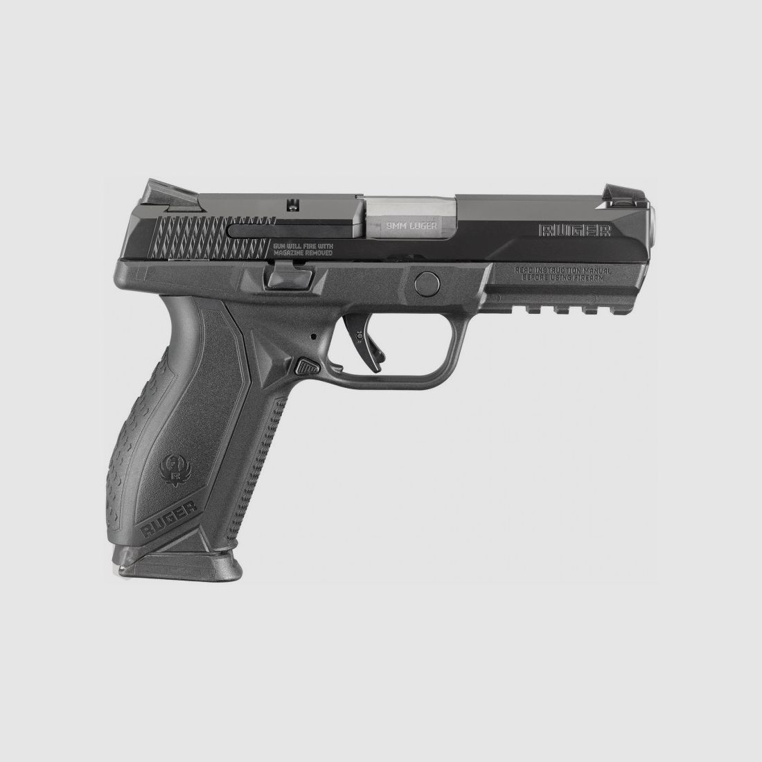 PISTOLET RUGER AMERICAN PISTOL 9MM LUGER NO MANUAL SAFETY 4,20 P 17+1