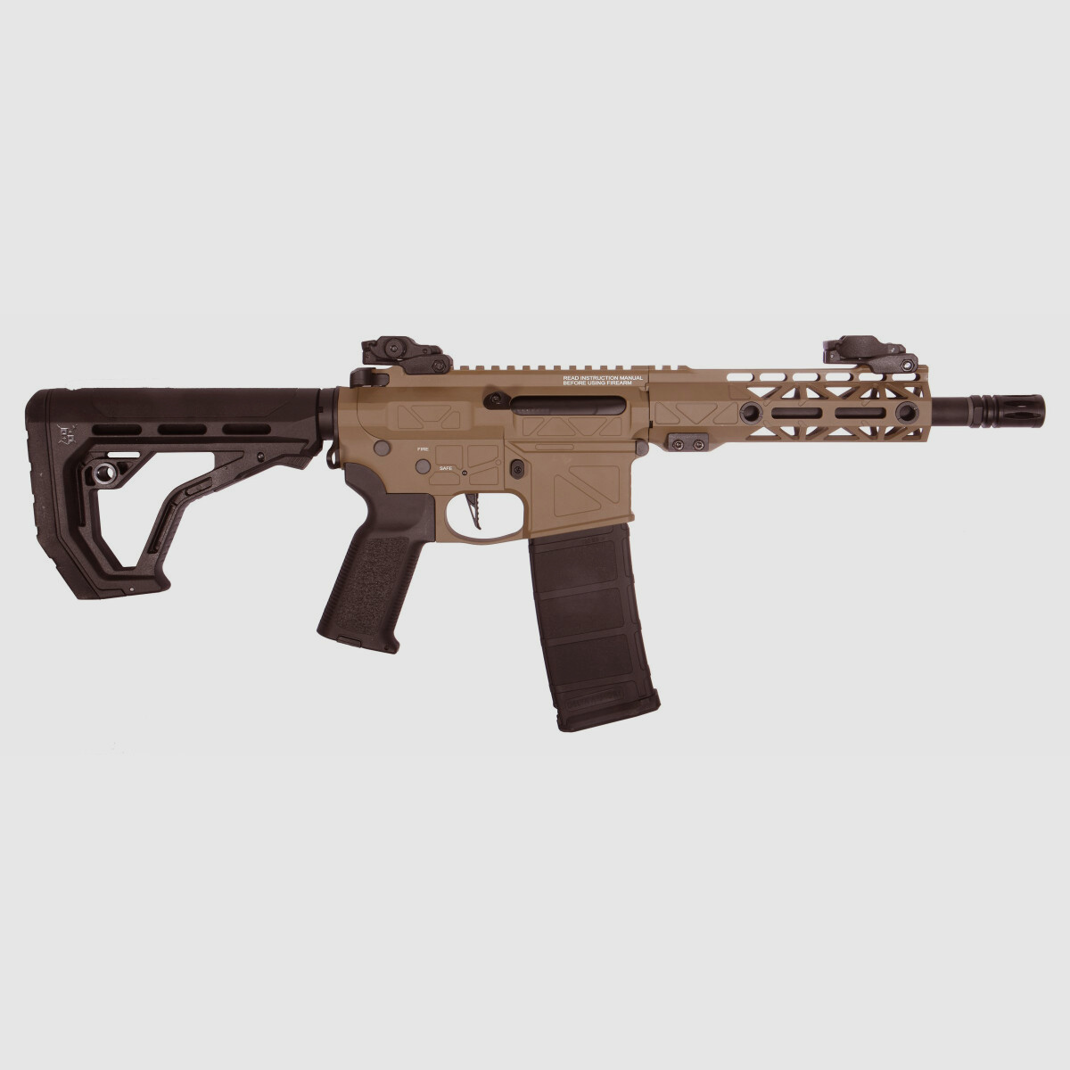 GP R15 FREYA 7" CNC gen.2 Mlok ALPHA Tan S-AEG Libre a partir de 18 años | Delta Armory