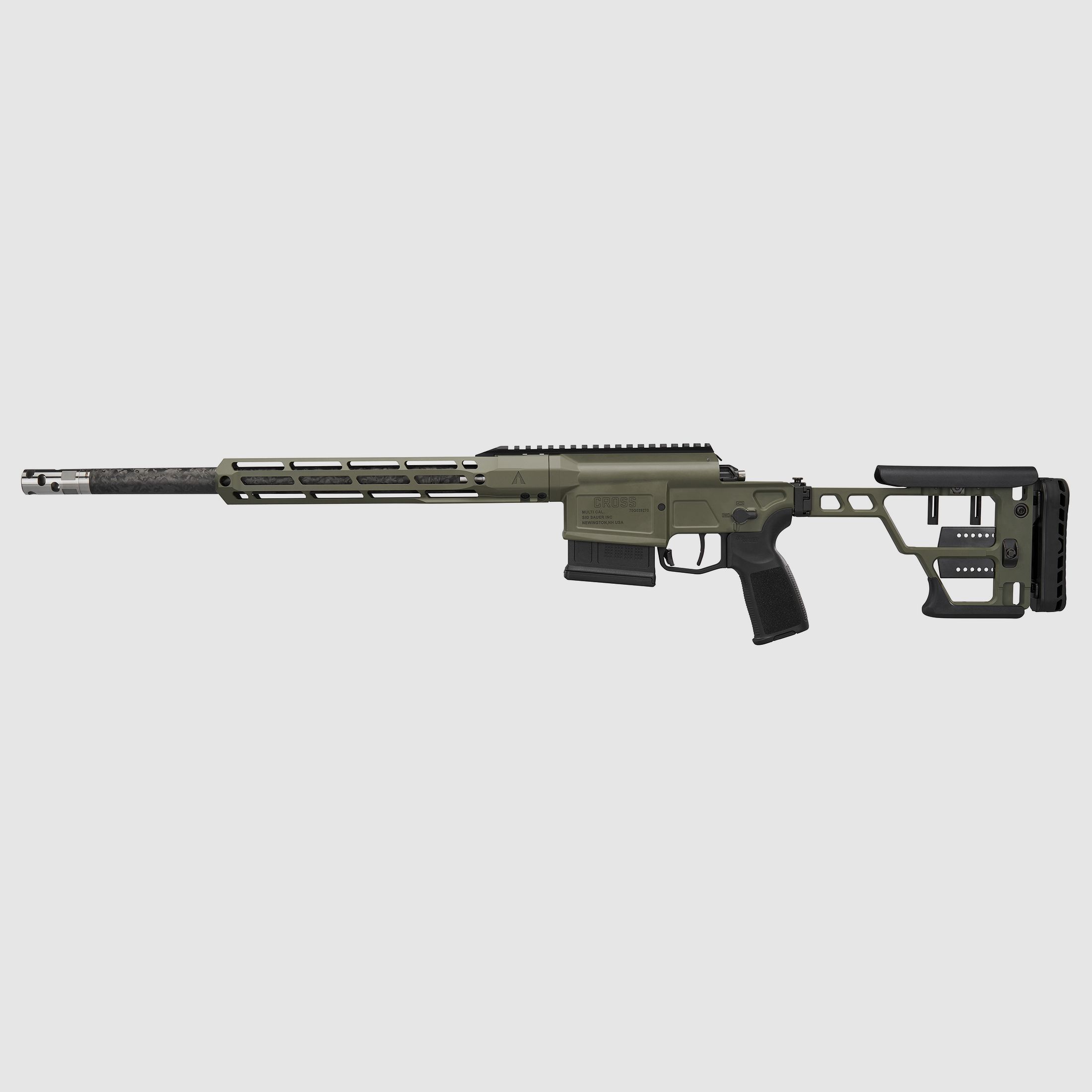 SIG SAUER CROSS SAWTOOTH Moss Green .308 Win Short Action - Repetierbüchse