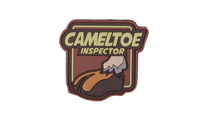 Naszywka 3D - Cameltoe Inspector - Brązowy - 101 Inc., billede 1 af 2