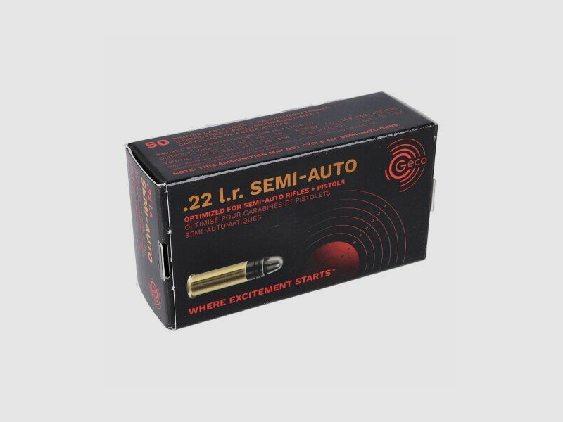 GECO Semi-Auto 40gr .22lr