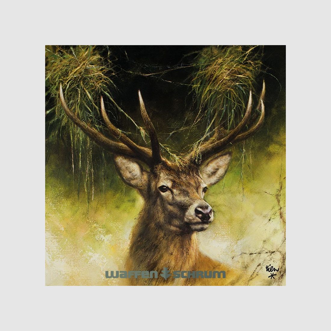 AKAH Napkin Deer Poortvliet