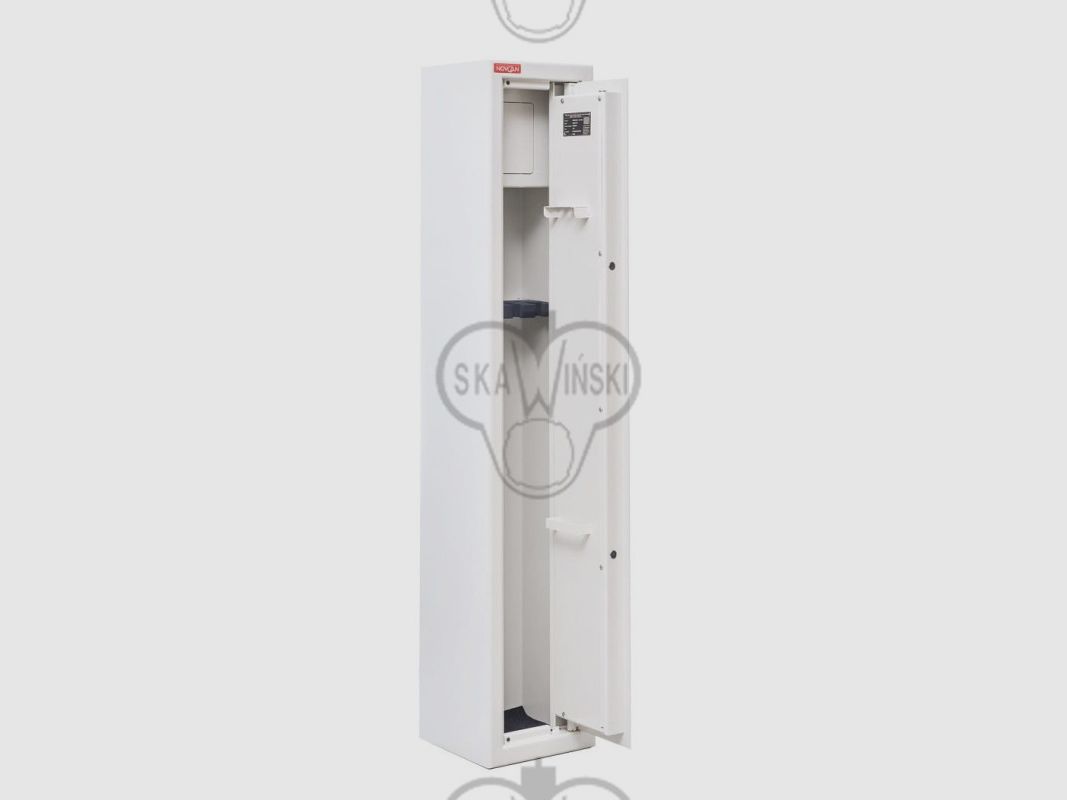 NOVCAN gun cabinet for 3 firearms G-3/S1/3-350 with key lock RAL 9002, image 8 of 16