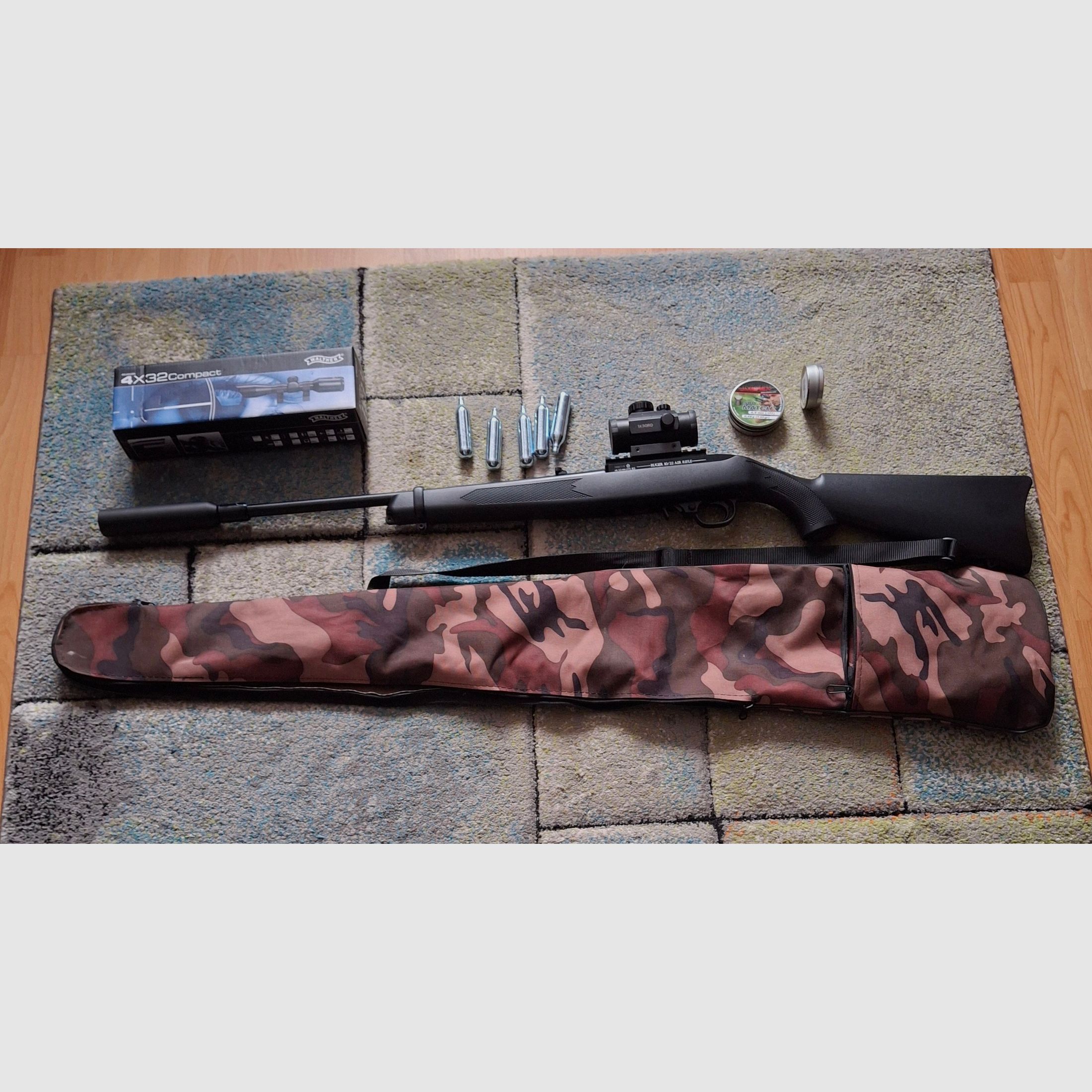 Luftgewehr,Ruger10/22 Cal.4,5