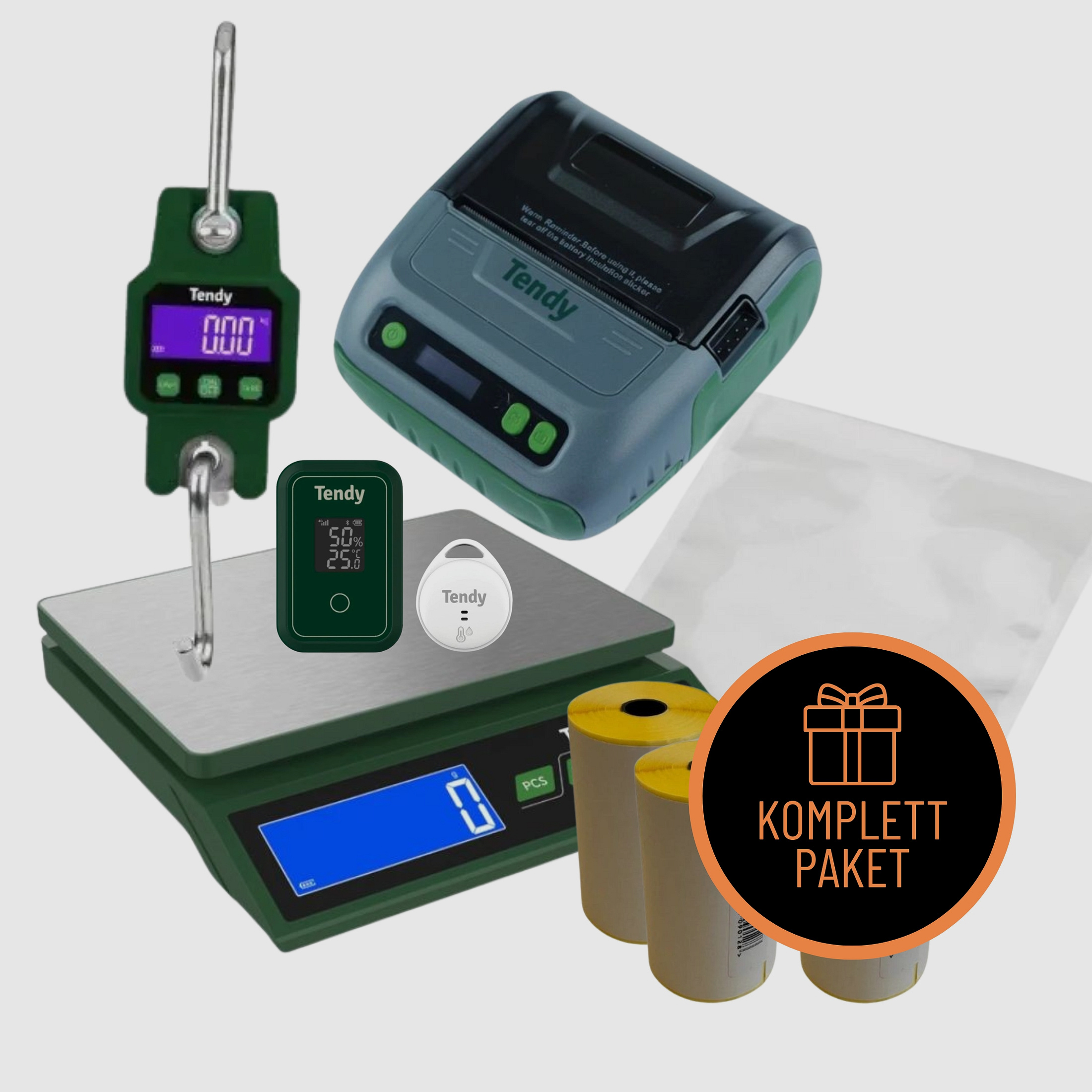 Tendy Wildbretverarbeitung Set 4 (Komplettset für Wildkammer)