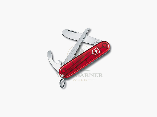 My First Victorinox 84mm rot transparent