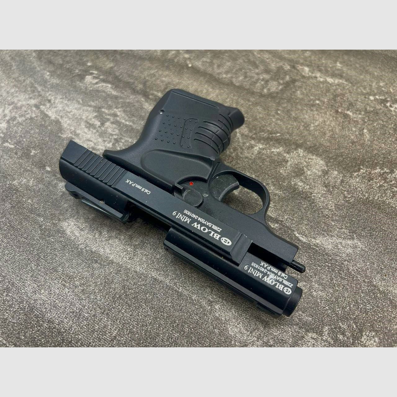 BLOW Mini 9 mm P.A.K. – kompakte Schreckschusspistole – EU-weiter Versand