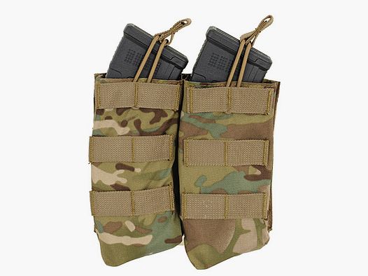 Open Top Double 7.62x39 AK Mag Pouch - Multicamo