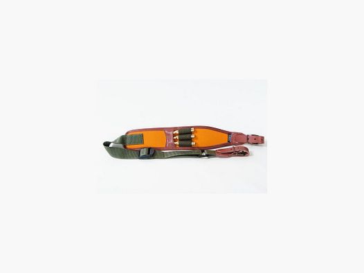 Cinghia carabina cordura arancione 3 celle Buffetteria Spadoni