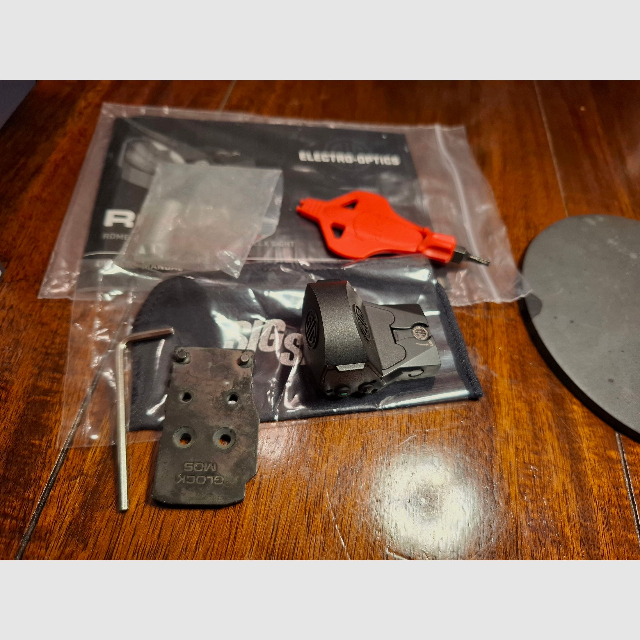 SIG SAUER ROMEO 1 PLUS GLOCK MOS ADAPTERPLATTE