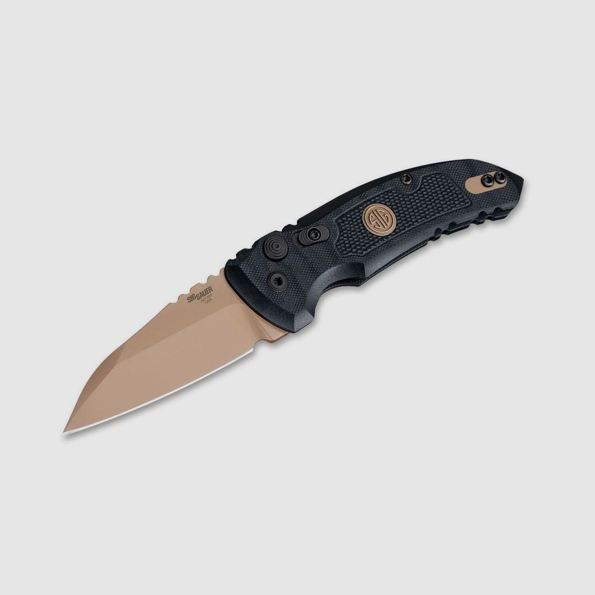 SIG Sauer A01 MicroSwitch 2,75" Wharncliffe Emperor Scorpion Automatikmesser, Bild 2 von 6