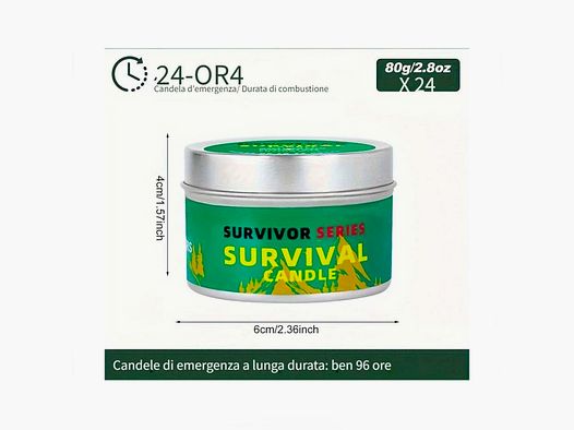 CANDELA SURVIVAL ANTIVENTO