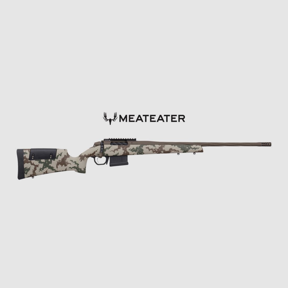 Weatherby 307 MEATEATER EDITION .30-06 SPRING 24"/61CM FLUTED PATRIOT BROWN 1/2"-28