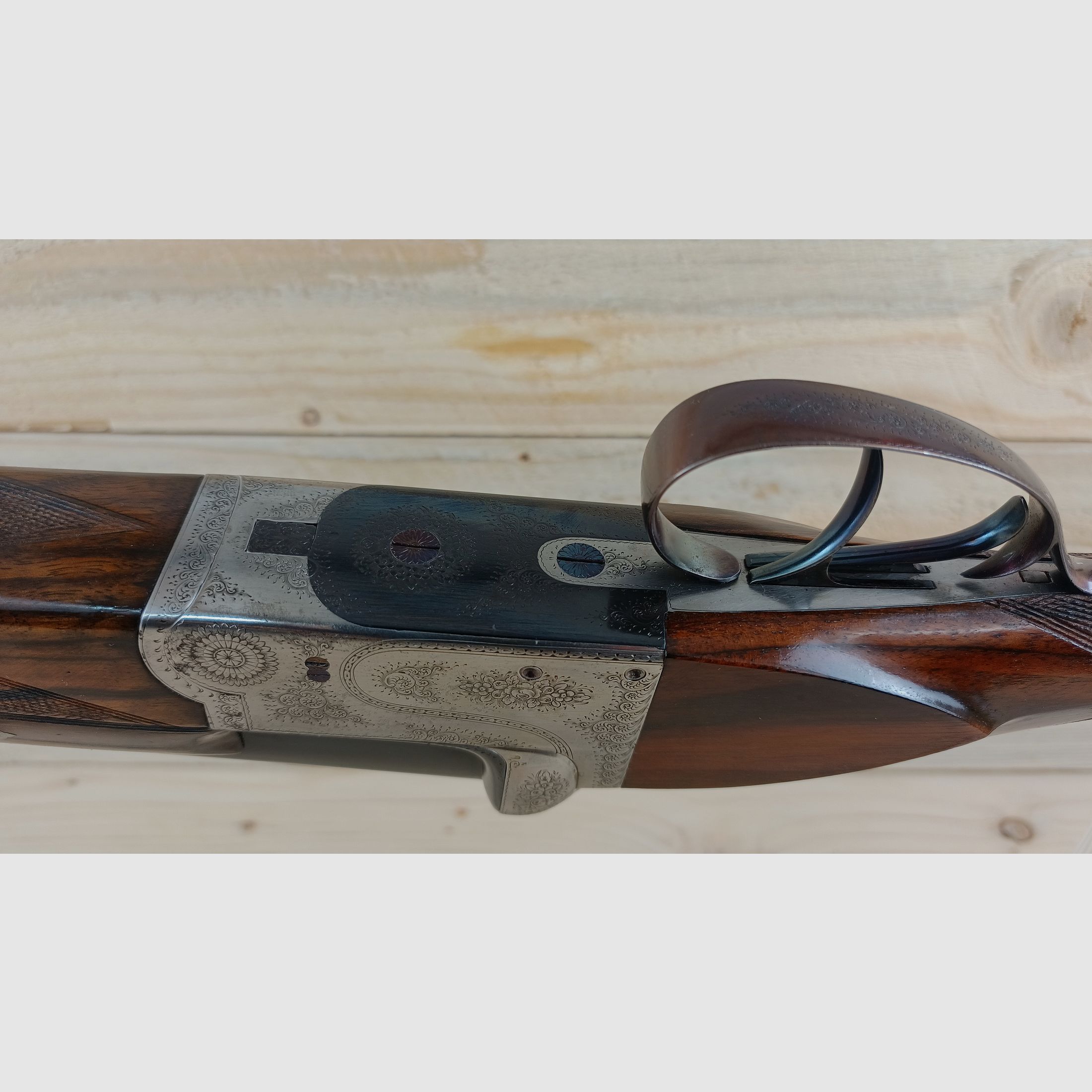 Bockdoppelflinte, Bockflinte FORGERON, Kal. 12/70 *hoogwaardig & zeldzaam*