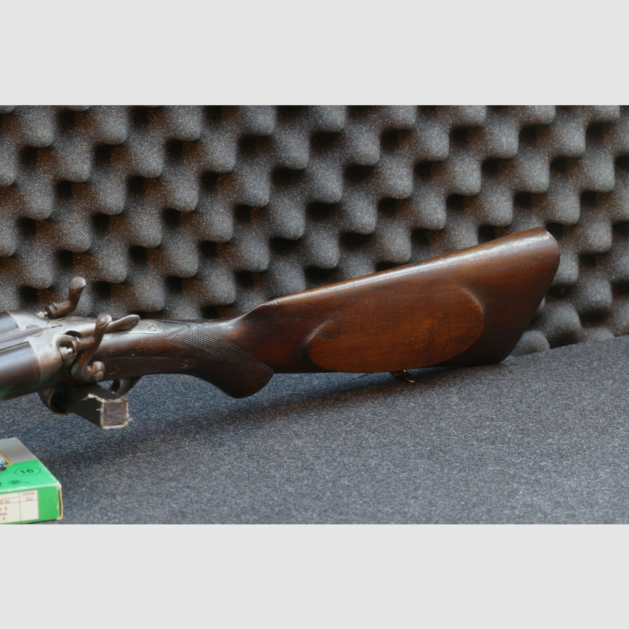 Fusil de chasse belge à double canon Clement Liège, calibre 16/65