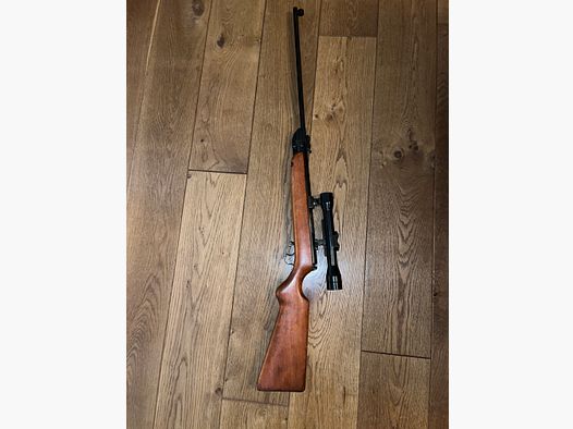 Fusil à air comprimé Haenel Suhl 303 avec lunette ZF4/N Carl Zeiss Jena