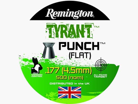 Remington Tyrant Punch Flat Kal. .177 / 4,5mm, 500 Schuss