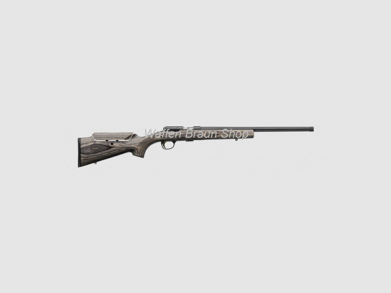 Browning T-BOLT TGT/VMT .17 HMR BLUED GREY LAMINATE ADJ Thr,SM,NS,17 HMR, 16,5"