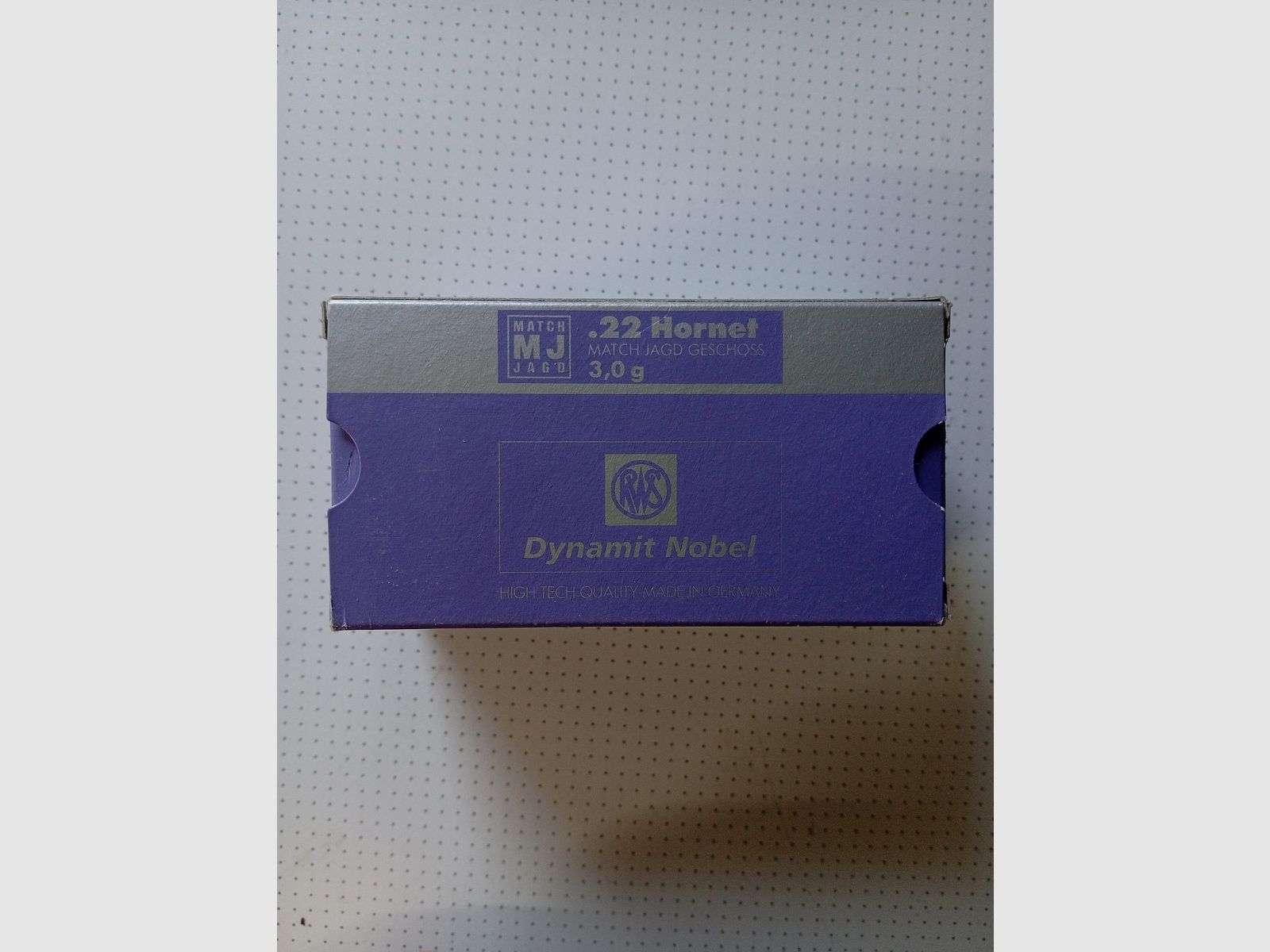 .22 Hornet cartouches