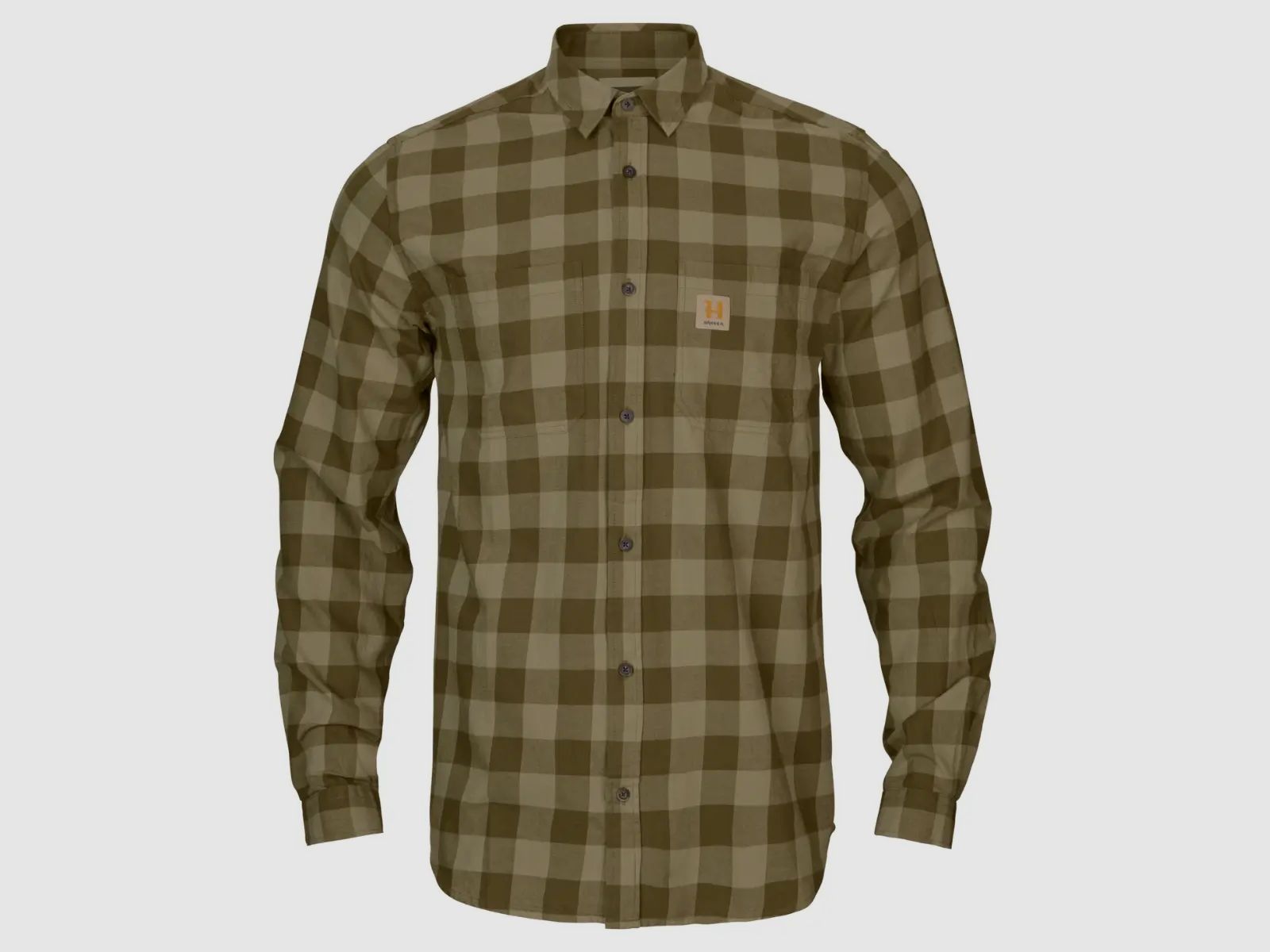 Härkila Scandinavian Hemd (Dark Olive Check)
