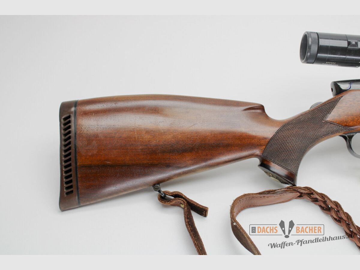 Bolt Action Rifle Steyr Mannlicher Luxury Cal. 7x64 with 3 Magazines and Zeiss Diavari ZA, image 5 of 8