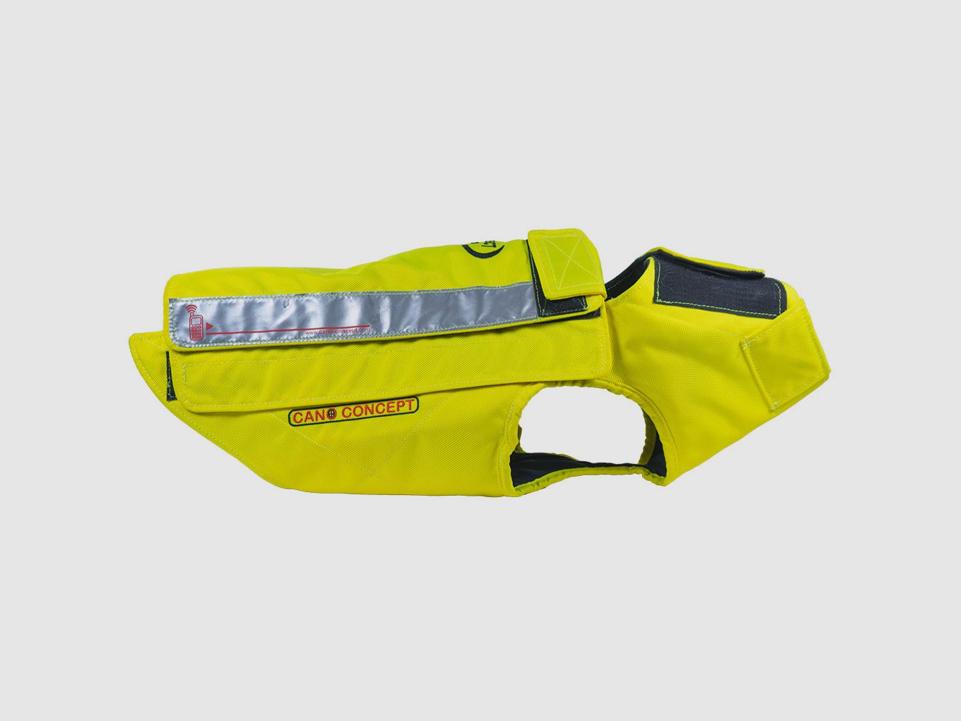 Cano Concept – Gilet di Protezione per Cani in Kevlar – Giallo – PROTECT PRO PROFESSIONAL, immagine 5 di 7