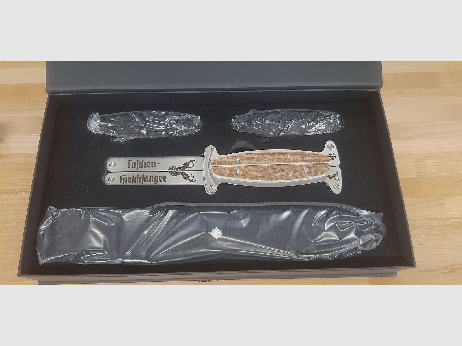 Cuchillo de caza Hirschfänger Saufänger Gogun