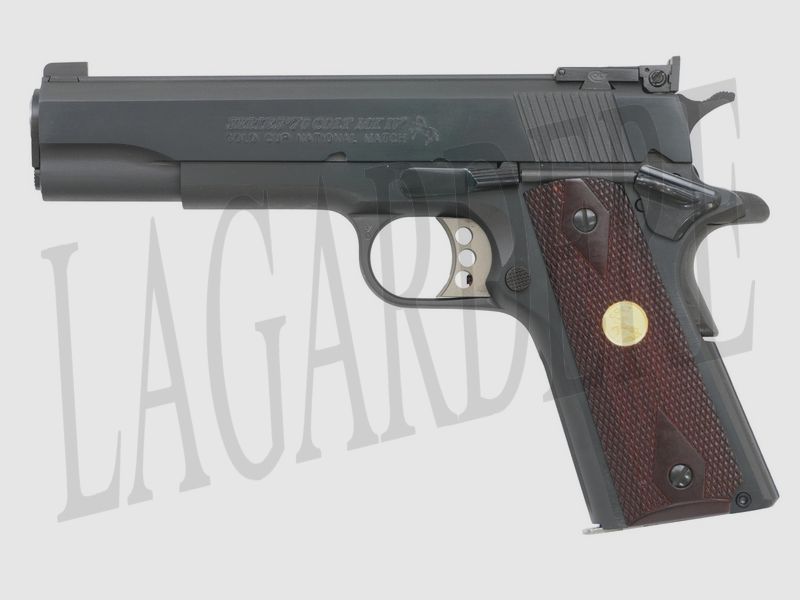 COLT 1911 GOLD CUP NATIONAL MATCH SERIE 70 BLUE(PISTOLET)