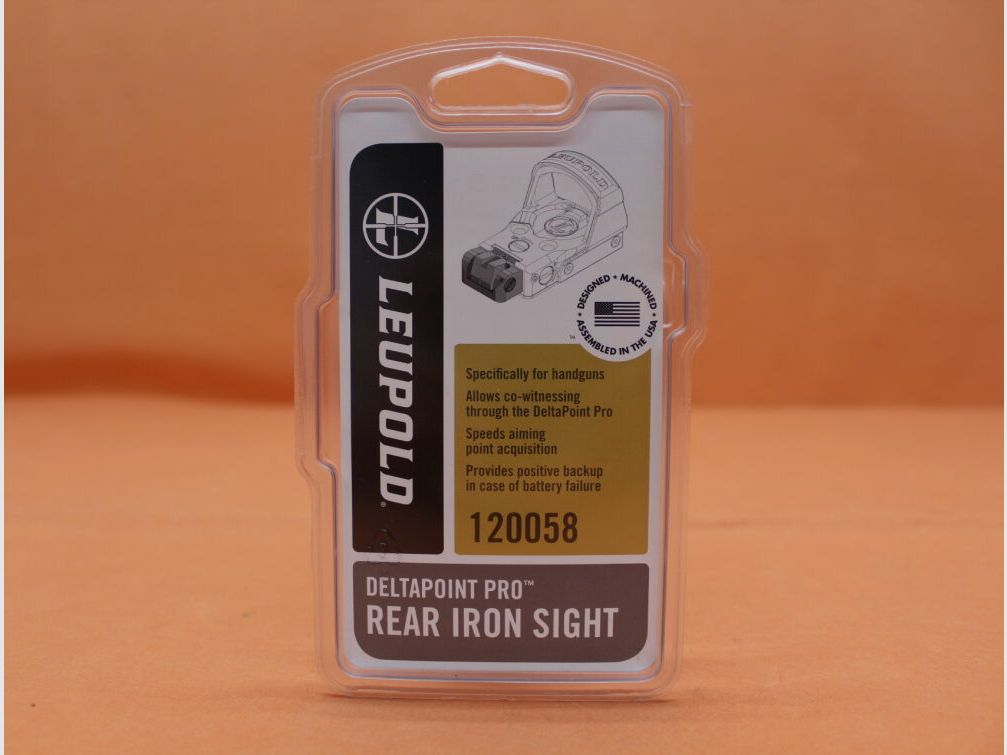 Leupold	 Leupold Delta Point Pro Rear Iron Sight (120058)