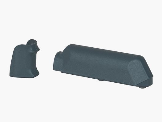 Amoeba Pistolengriff + Calcio Schaftbacke Striker S1 Grigio