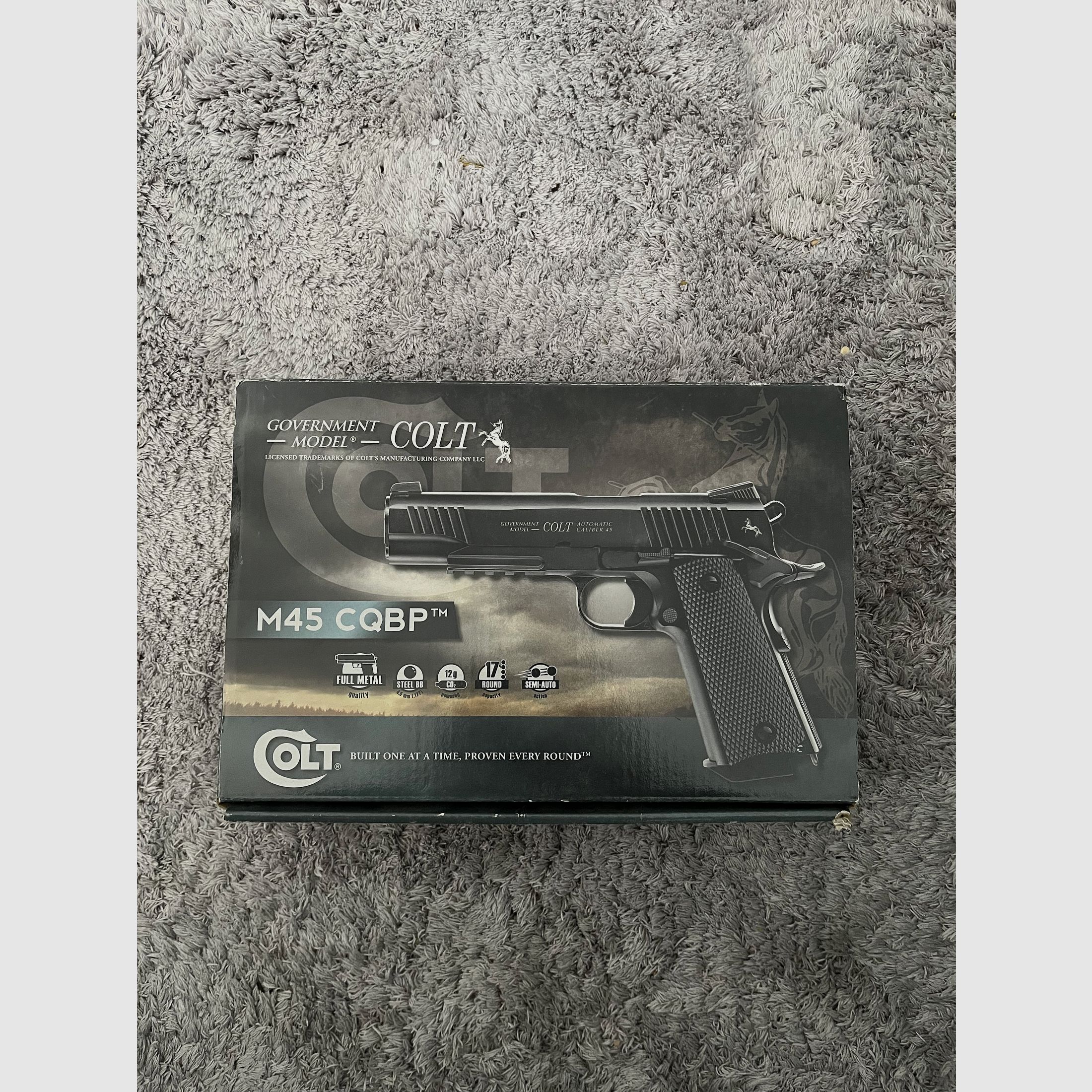 Pistola CO2 COLT Modelo Gobierno M45 CQBP