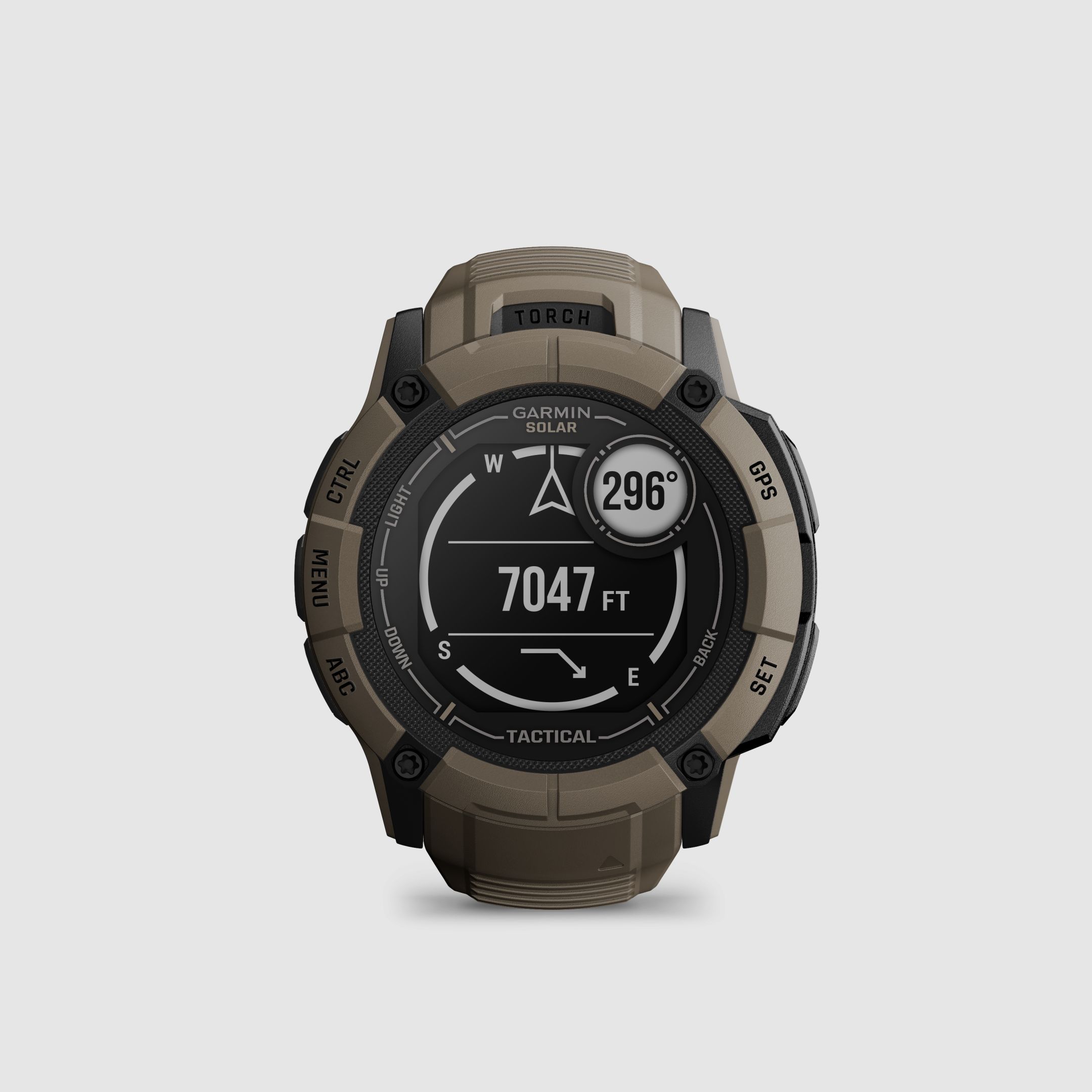 Garmin Instinct® 2X Solar - Tactical Edition, Olivgruen