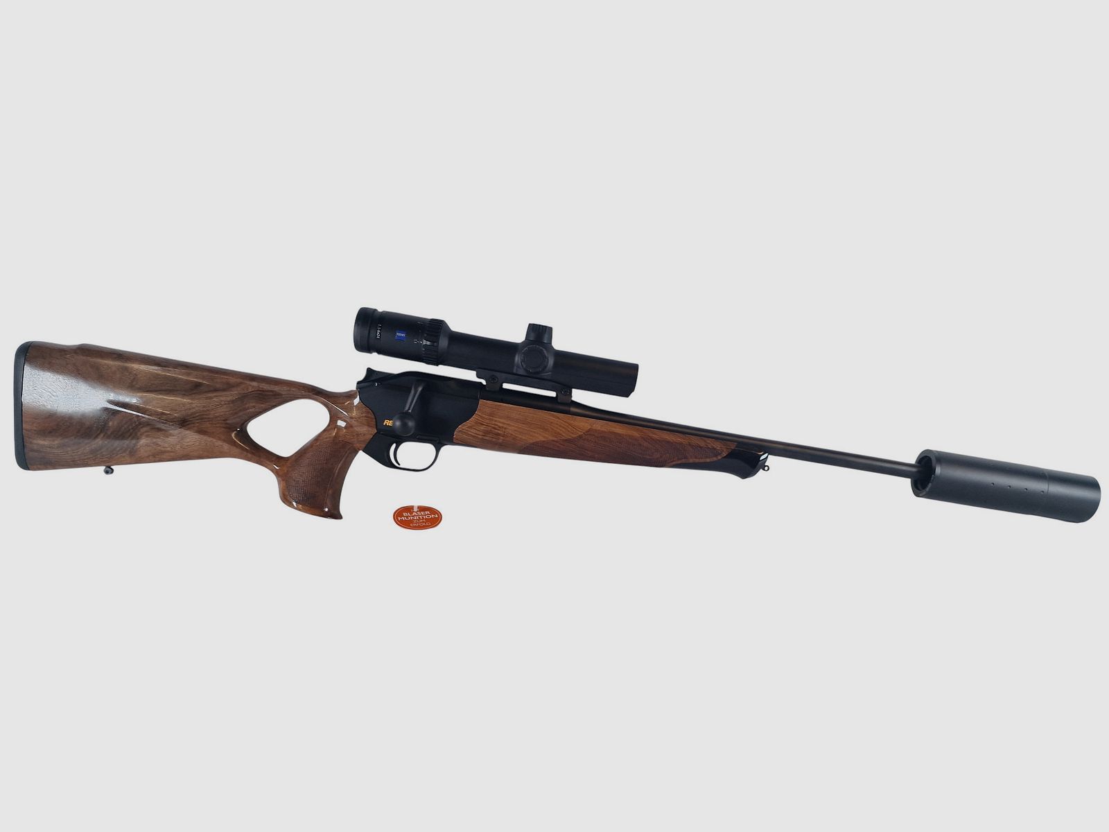 Blaser R8 Success Kal. 308 mit Schalldämpfer und Drückjagd-Optik Zeiss V6 1-6X24 LP sofort verfügbar