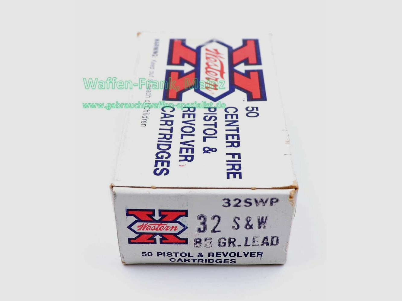 Winchester - USA cartucce per revolver .32S&W/short 85grs.