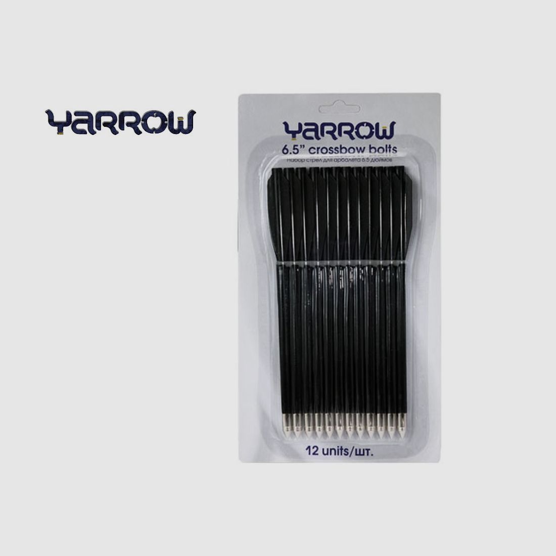 SOF Yarrow Armbrust-Pfeile 6,5 Zoll (165 mm), 12 Pfeile, 4g