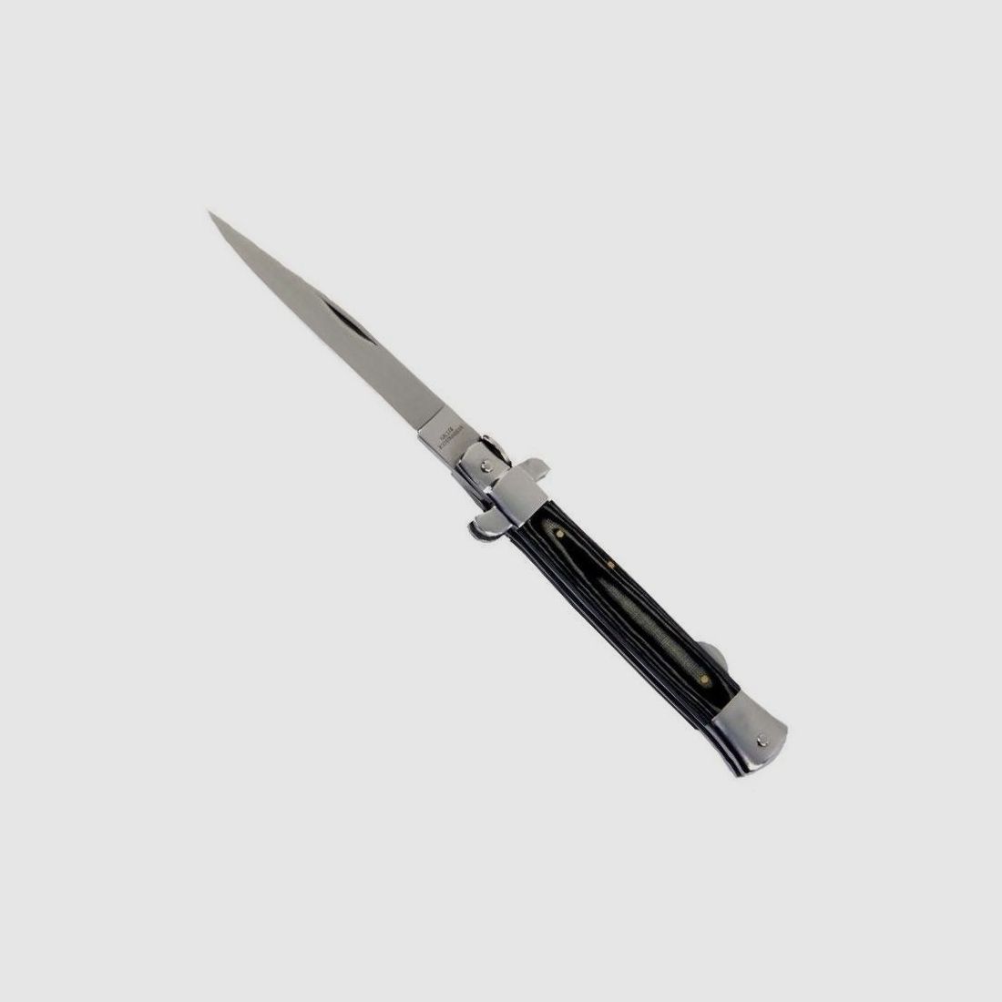 Couteau de poche Stiletto classique Micarta conforme au §42a pour un port légal