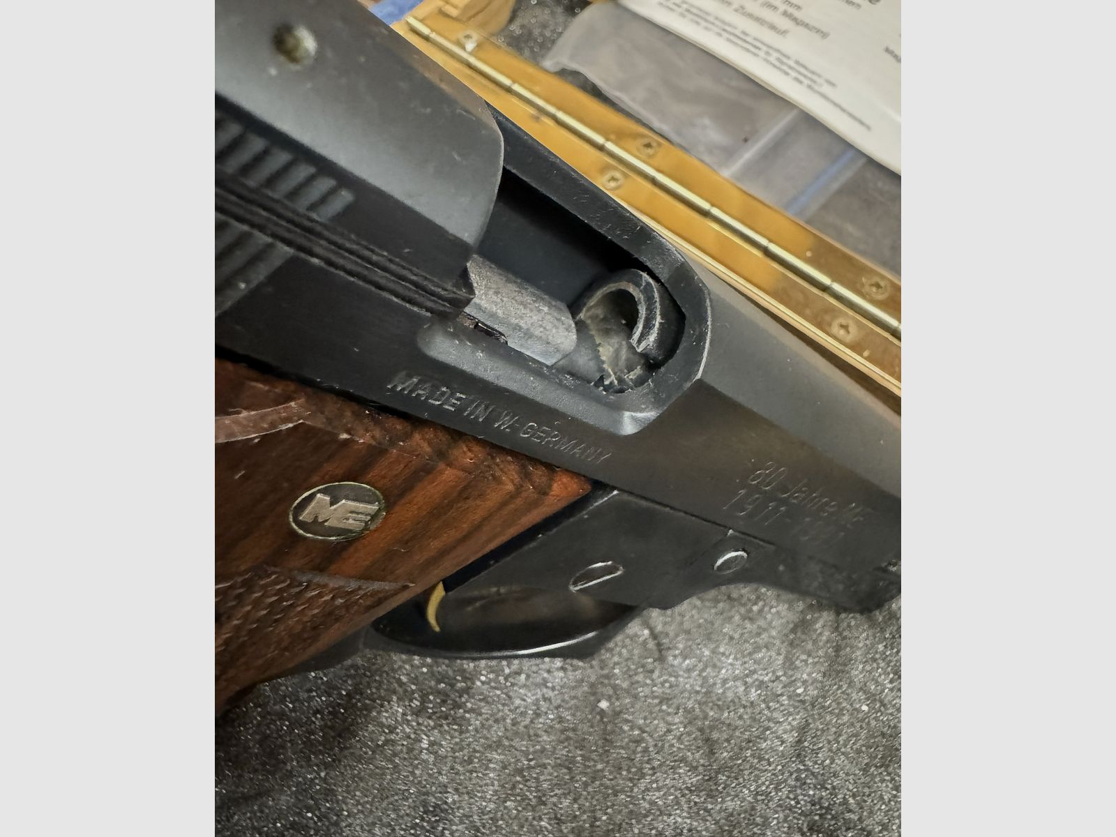 Pistolet d'alarme Cuno Melcher ME 9 Mini-Para – série spéciale limitée