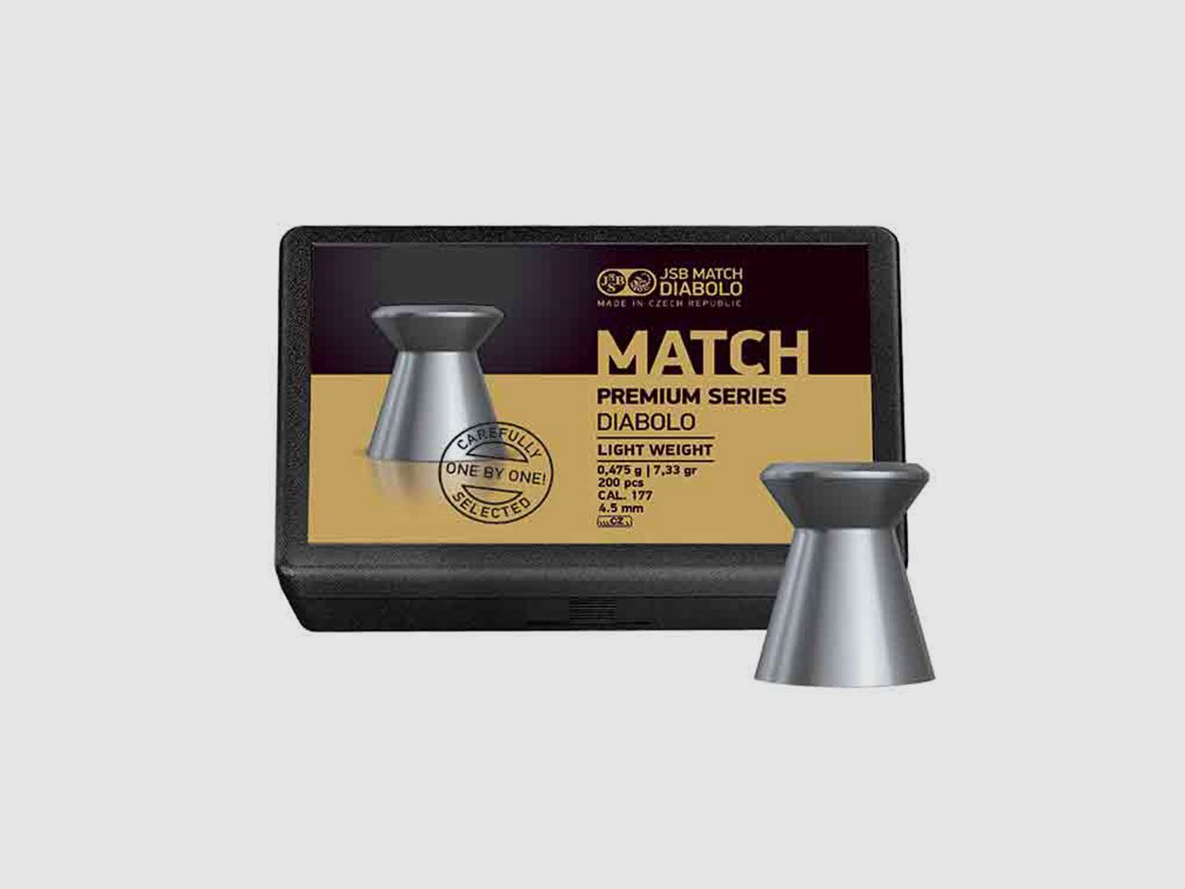 JSB Premium Match Diabolos leicht 0,475g - 4,49 mm