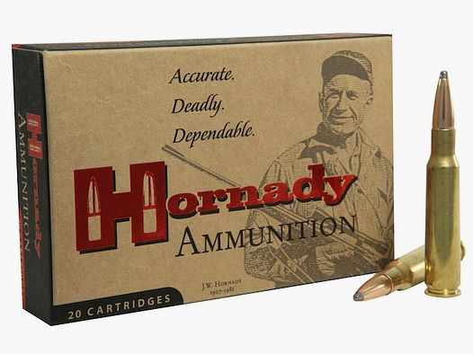 Hornady Custom .275 Rigby 140GR InterLock SP 20 patronen