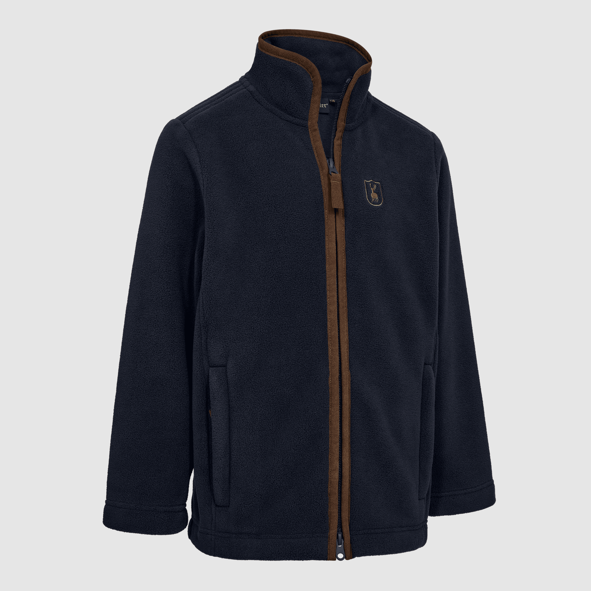 Deerhunter Youth Cumbria Fleece Jacket Dark Blue 140
