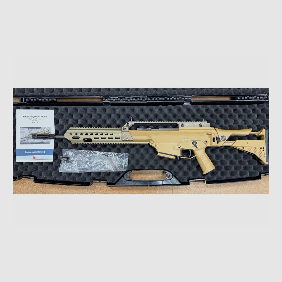 Heckler & Koch HK243 S TAR, grünbraun .223Rem