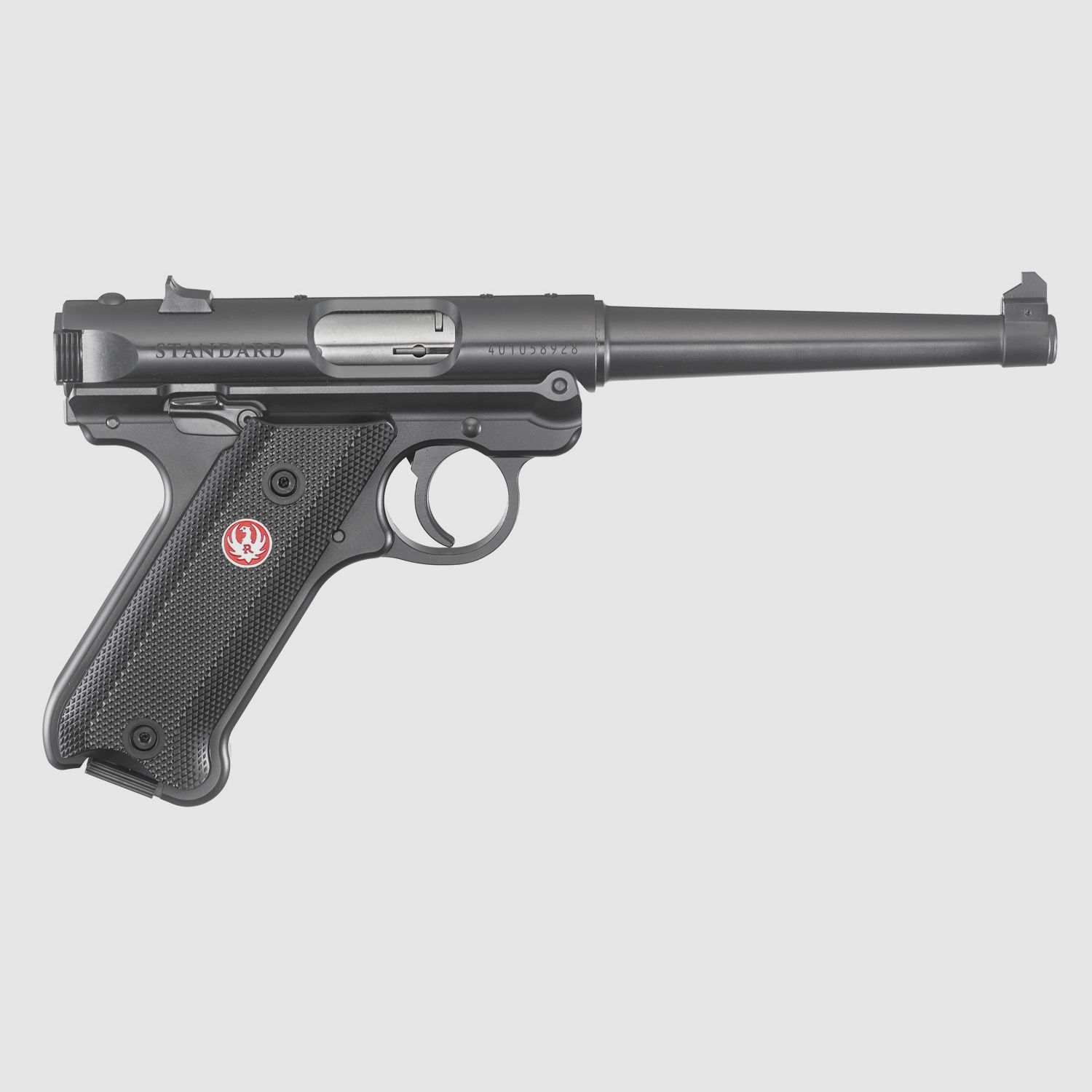RUGER PISTOLE MARK IV STANDARD .22 LR 6"/15,25CM BRÜNIERT