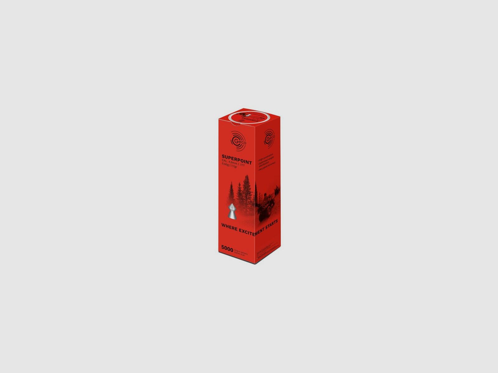 GECO Superpoint 4,5mm 0,50g 500er