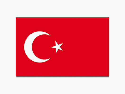 Unbekannt Flagge Türkei