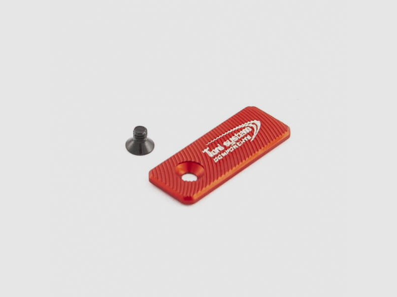 <Toni System oversized closure catch button Benelli M4 - Red
